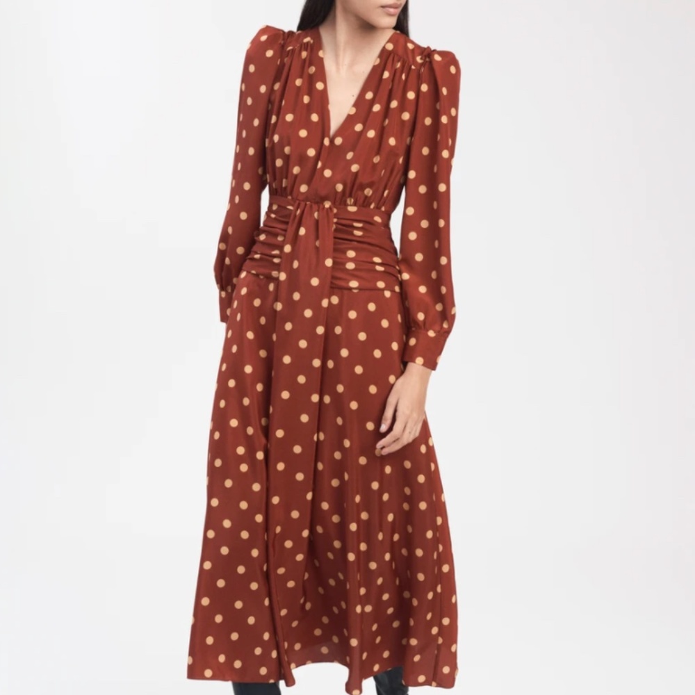 Valentina Puff Shoulder Dress by Derek Lam